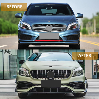BENZ Aクラス カーディセット 補給 A45 AMG 格子 後部バンパー