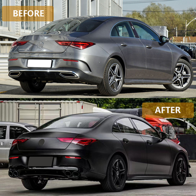 メルセデス・ベンツ CLA W118 後部バンパーとディフューザー 喉の排気孔付きの唇 その他の身体部位