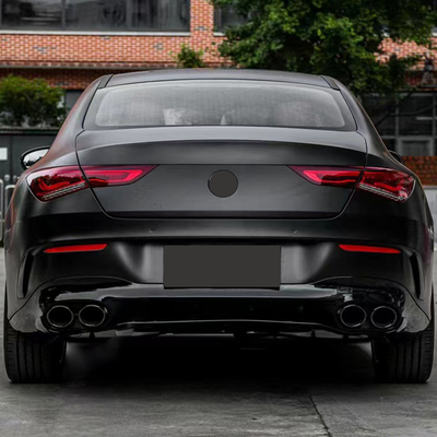 メルセデス・ベンツ CLA W118 2020-2024 向け 100% テストされた後部ディフューザー唇と喉の排気