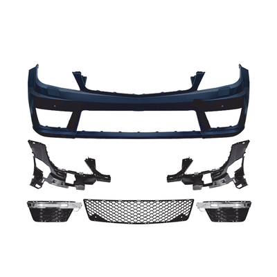OEM Yes フロントバンパーキット カーフェイスリフト ボディキット アップグレード AMG Mercedes-Benz C-Class W204 2011-2014