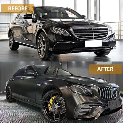 メルセデス・ベンツEクラスW213E63AMGに改装された2016-2020年Fendersボディキット
