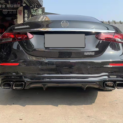 ステンレス鋼 銀色または黒色尾管 BENZ E63 スタイル W213 その他の車体部品