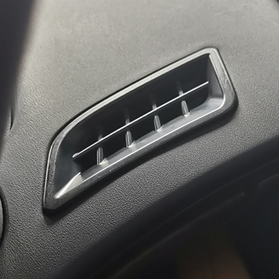 2024 トヨタ アルファード カーボンファイバー フロントバンパー ABS インテリア装飾用アクセサリー