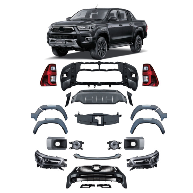 2021年HILUX ROCCO型ボディキット付きのオートカー ビジネス/ラグジュアリーデザインスタイル